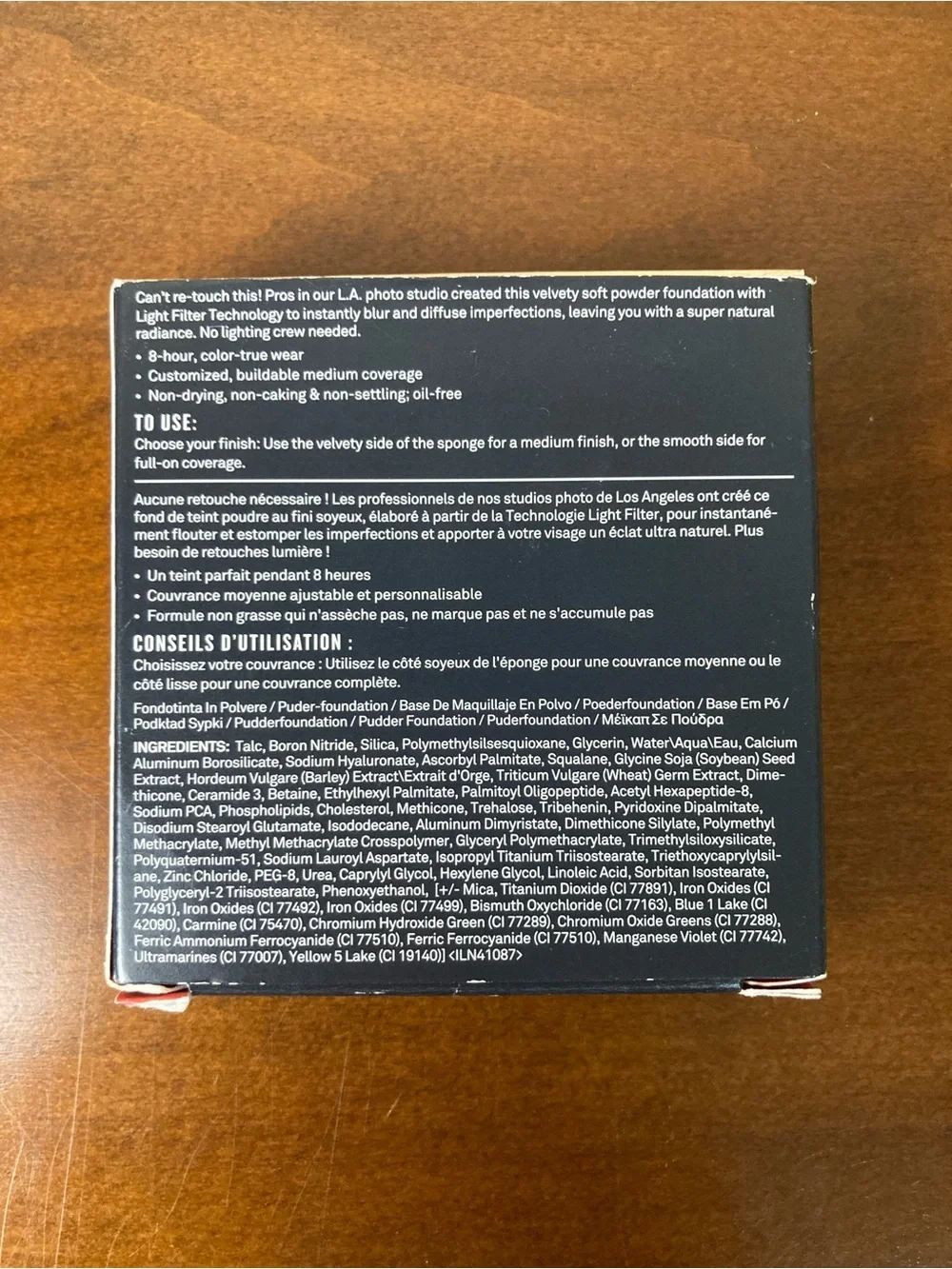 Smashbox Photo Filter Powder Foundation Shade 1 FAIR Compact RARE, Full size!